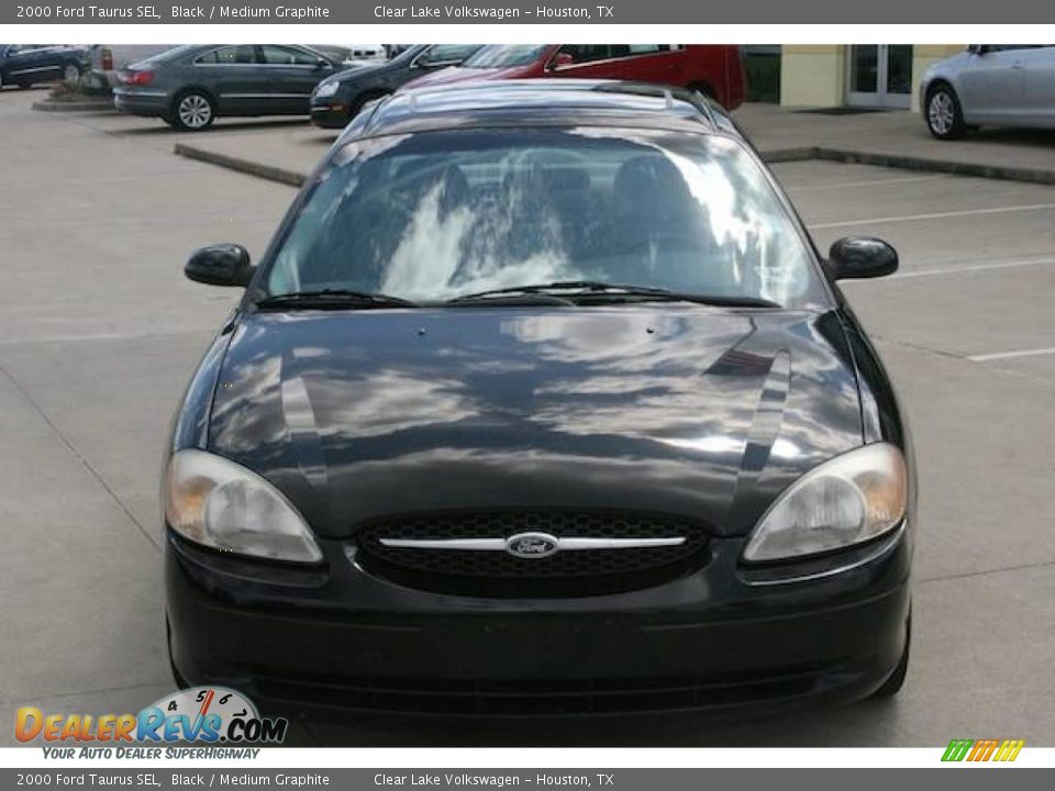 2000 Ford Taurus SEL Black / Medium Graphite Photo #22