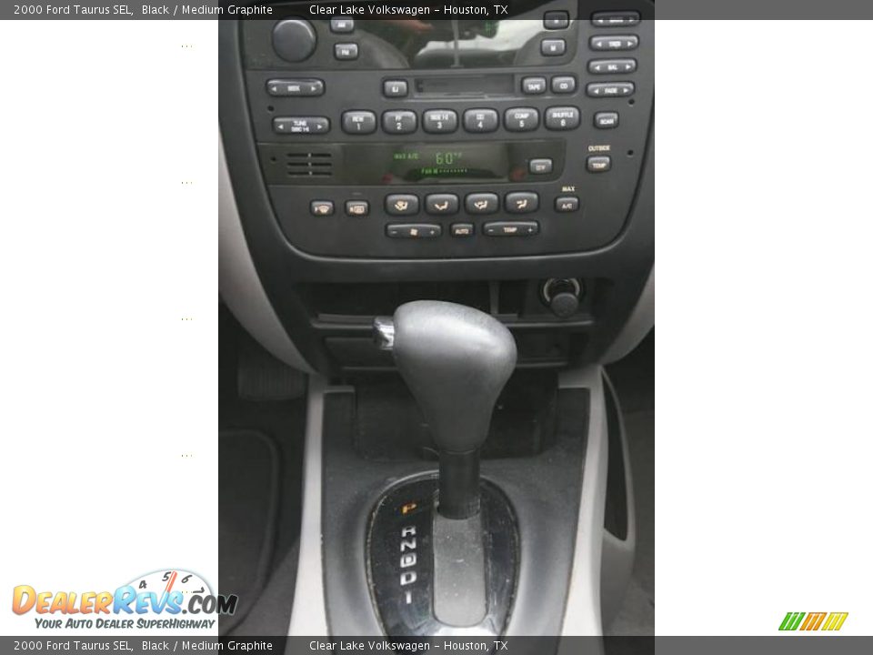 2000 Ford Taurus SEL Black / Medium Graphite Photo #23