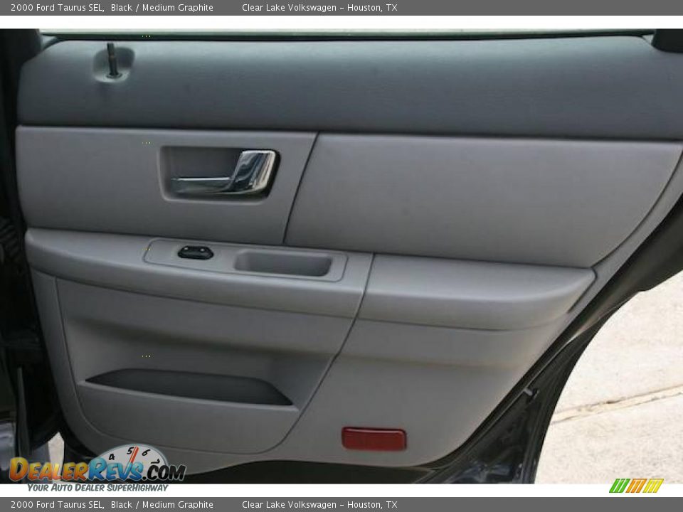 2000 Ford Taurus SEL Black / Medium Graphite Photo #25