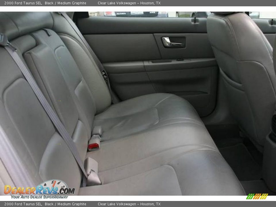 2000 Ford Taurus SEL Black / Medium Graphite Photo #26
