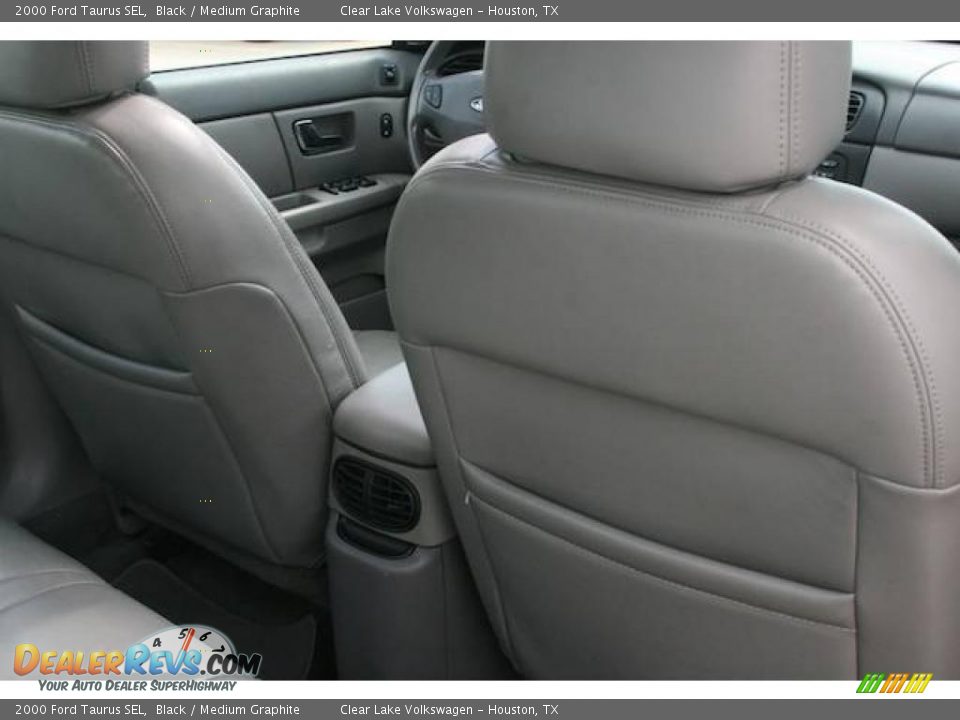 2000 Ford Taurus SEL Black / Medium Graphite Photo #27