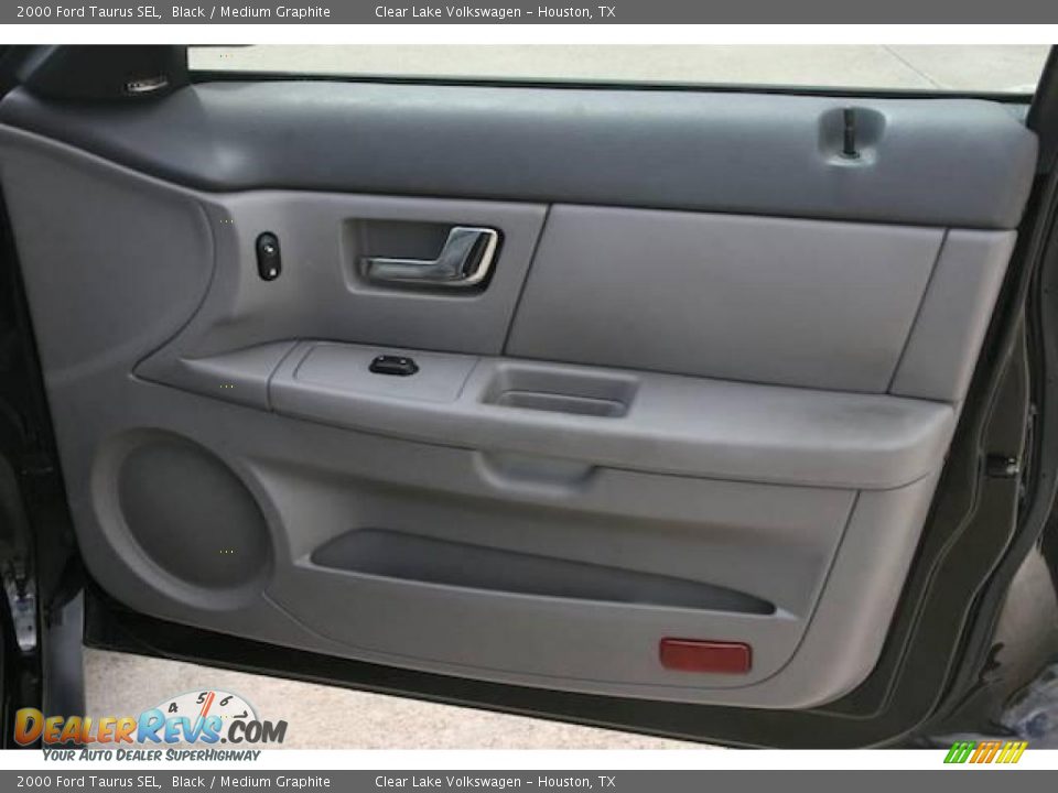 2000 Ford Taurus SEL Black / Medium Graphite Photo #29