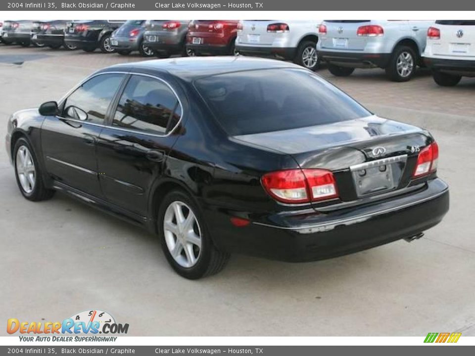 2004 Infiniti I 35 Black Obsidian / Graphite Photo #3