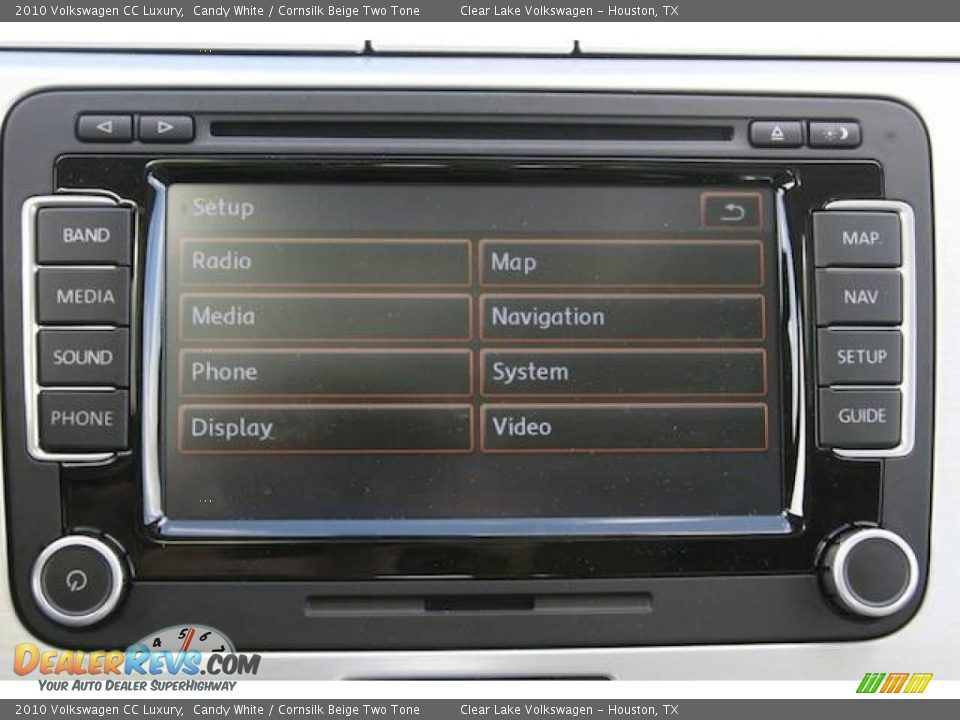 2010 Volkswagen CC Luxury Candy White / Cornsilk Beige Two Tone Photo #8