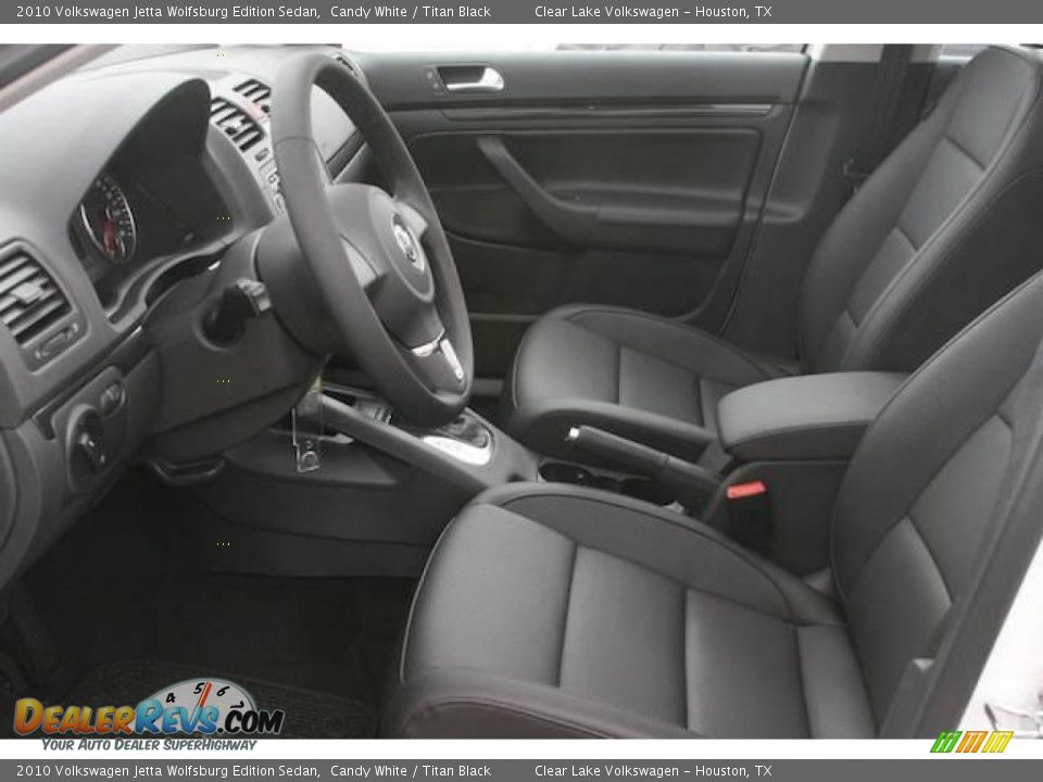 2010 Volkswagen Jetta Wolfsburg Edition Sedan Candy White / Titan Black Photo #4