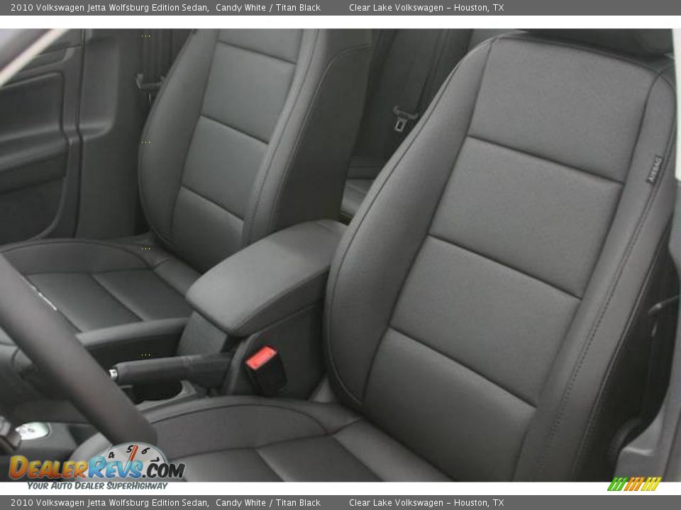 2010 Volkswagen Jetta Wolfsburg Edition Sedan Candy White / Titan Black Photo #6