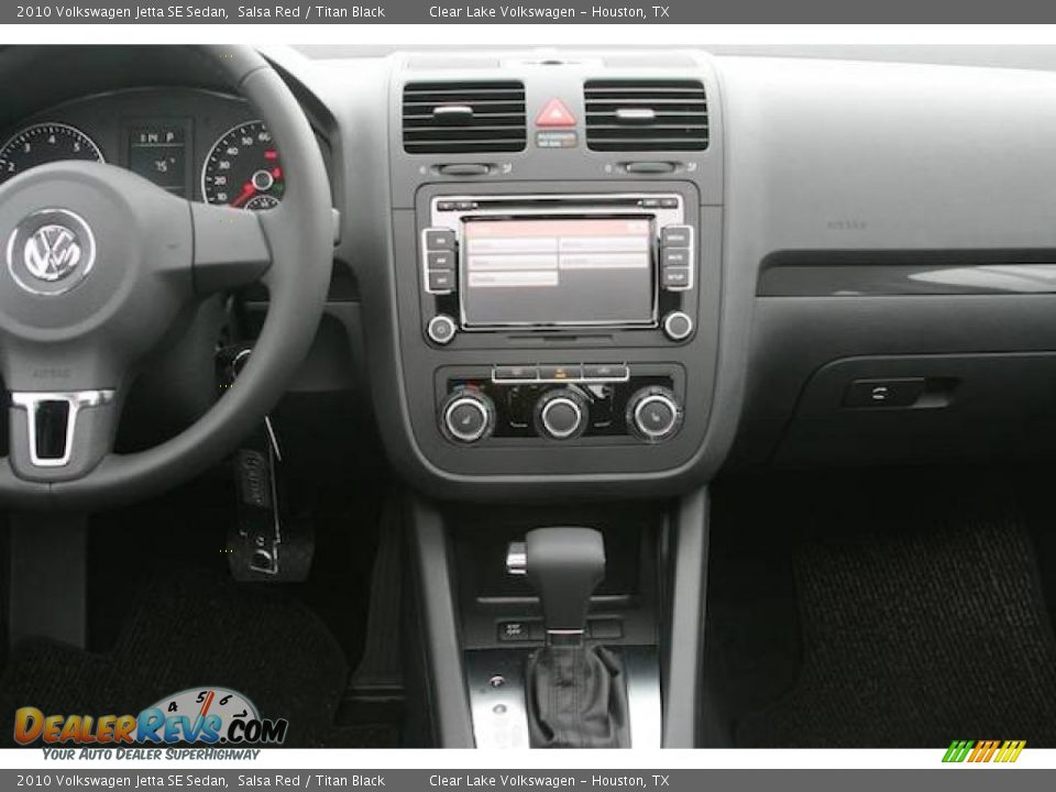2010 Volkswagen Jetta SE Sedan Salsa Red / Titan Black Photo #5