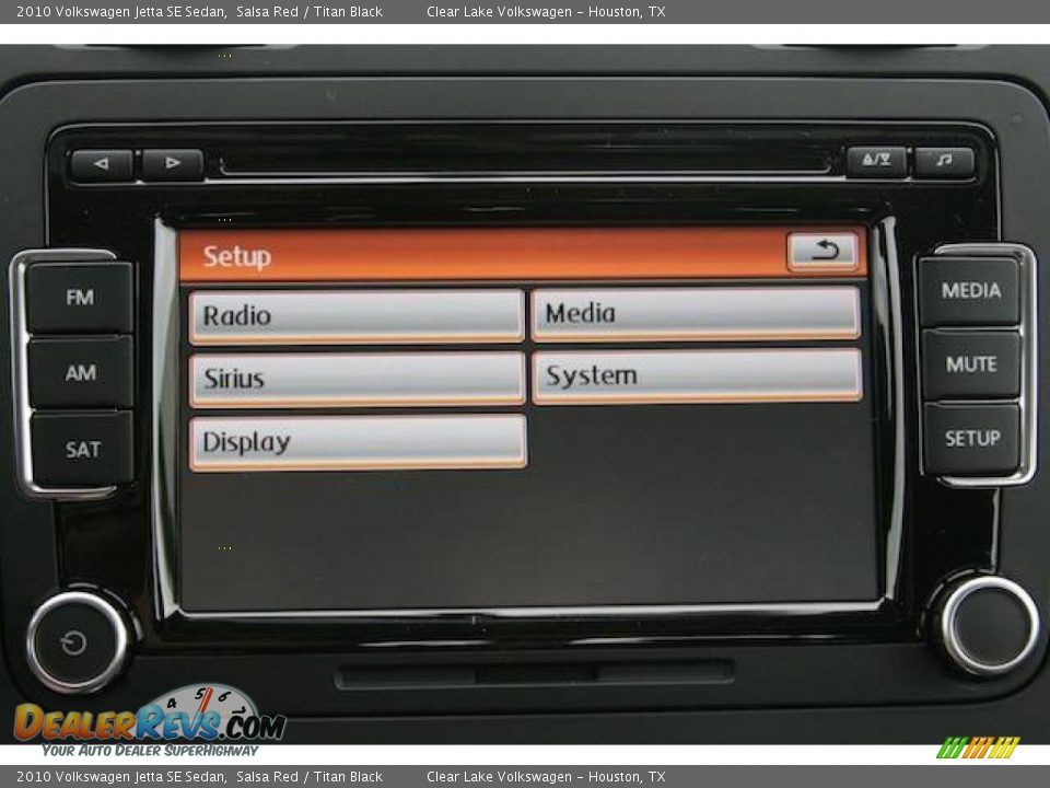 2010 Volkswagen Jetta SE Sedan Salsa Red / Titan Black Photo #8