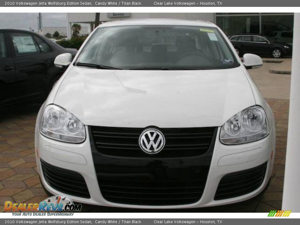 2010 Volkswagen Jetta Wolfsburg Edition Sedan Candy White / Titan Black Photo #14