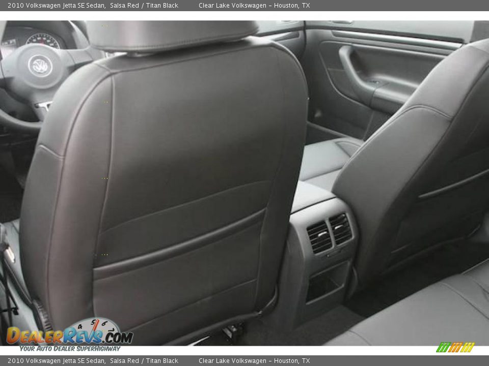 2010 Volkswagen Jetta SE Sedan Salsa Red / Titan Black Photo #14