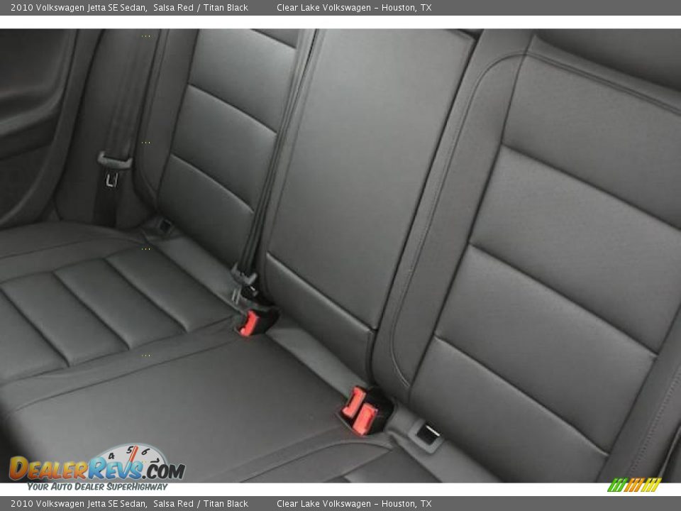 2010 Volkswagen Jetta SE Sedan Salsa Red / Titan Black Photo #17