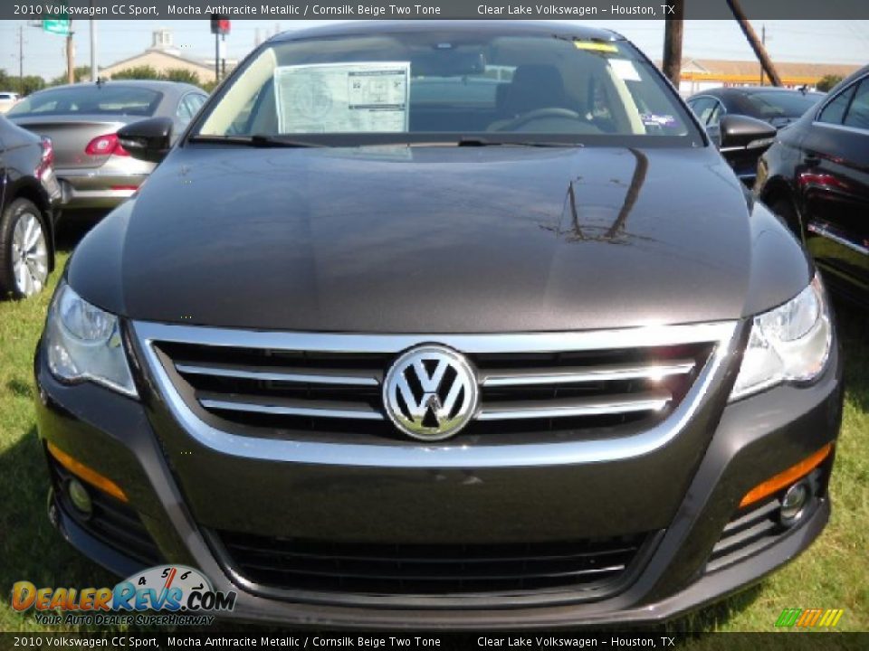 2010 Volkswagen CC Sport Mocha Anthracite Metallic / Cornsilk Beige Two Tone Photo #2