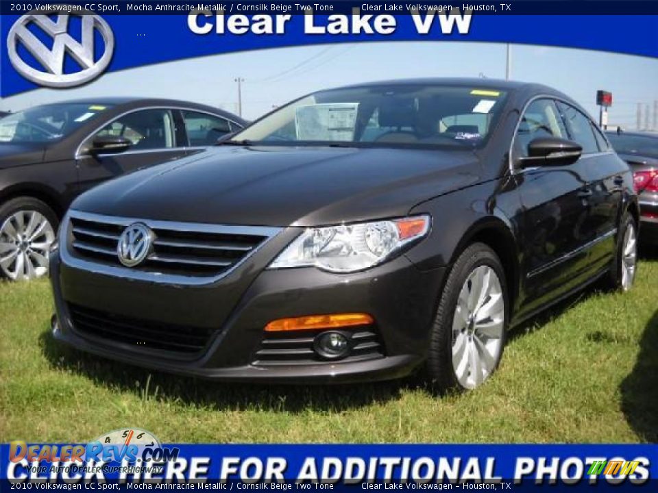 2010 Volkswagen CC Sport Mocha Anthracite Metallic / Cornsilk Beige Two Tone Photo #3