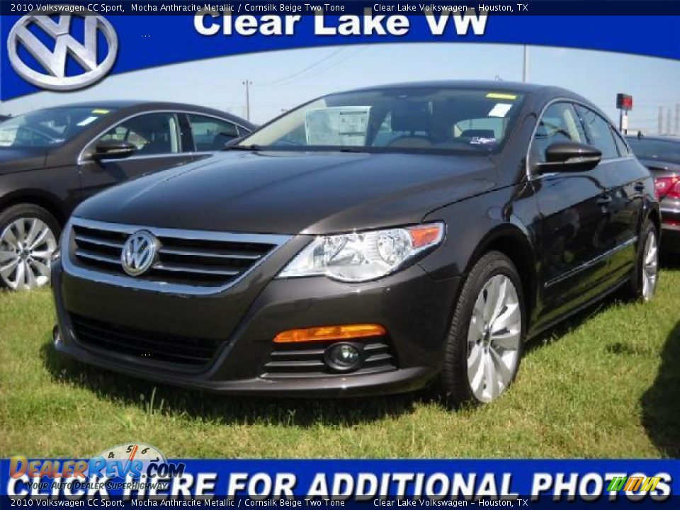 2010 Volkswagen CC Sport Mocha Anthracite Metallic / Cornsilk Beige Two Tone Photo #4