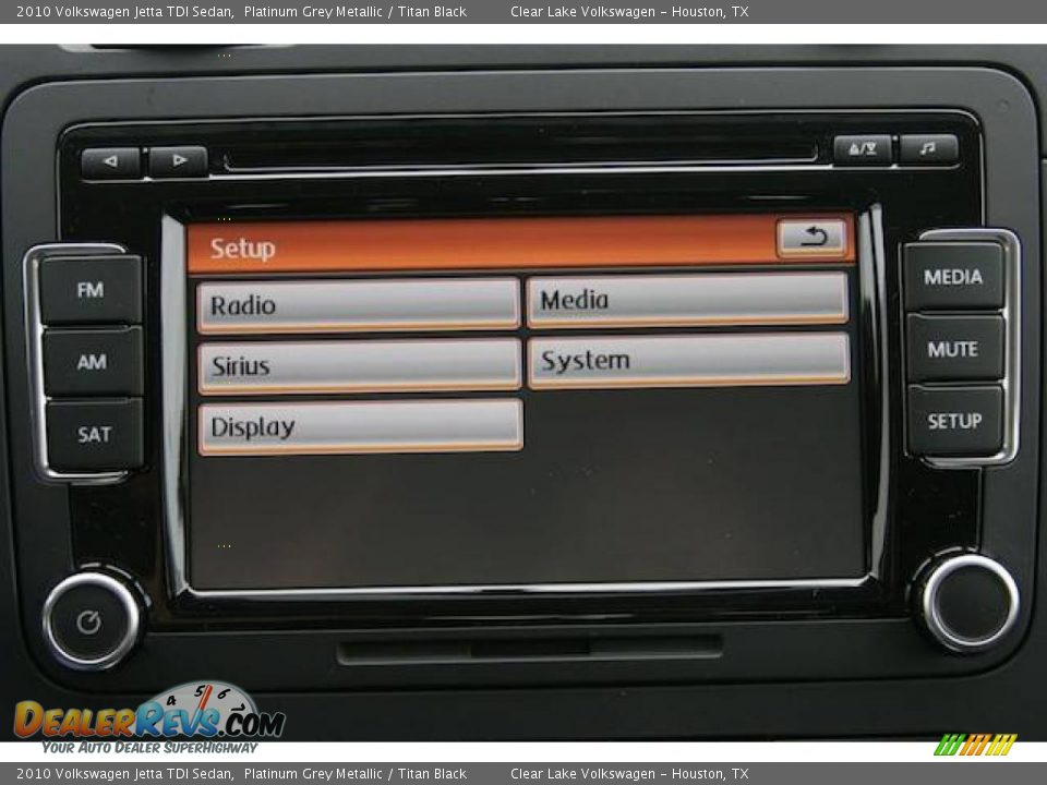 2010 Volkswagen Jetta TDI Sedan Platinum Grey Metallic / Titan Black Photo #8