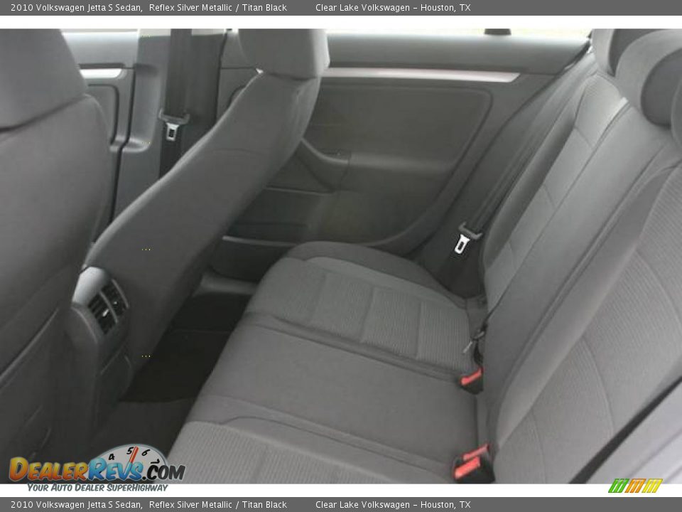 2010 Volkswagen Jetta S Sedan Reflex Silver Metallic / Titan Black Photo #7