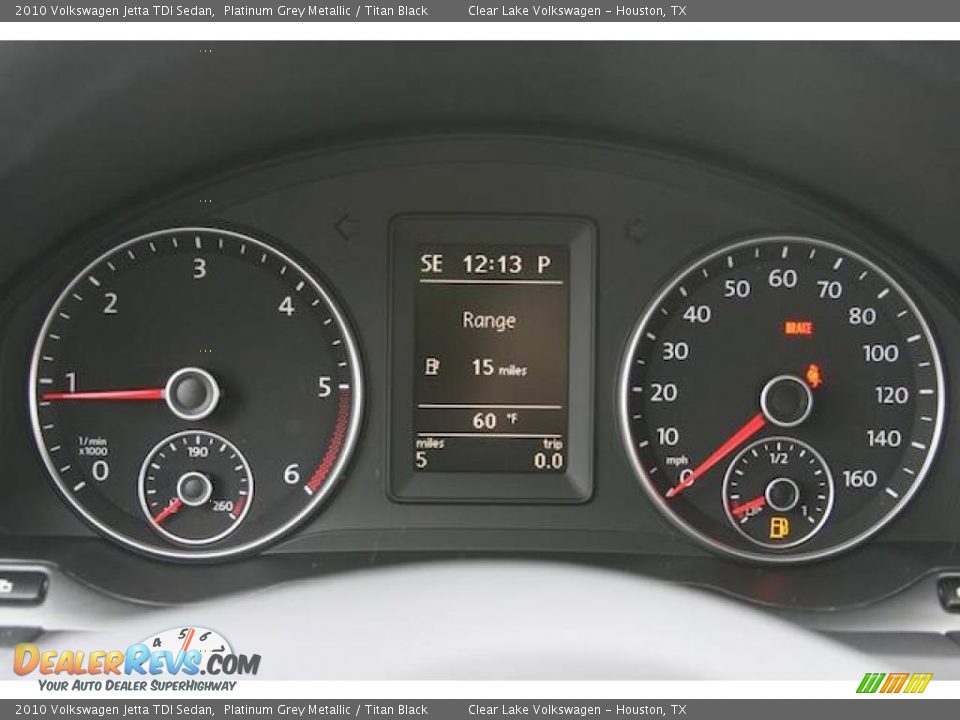 2010 Volkswagen Jetta TDI Sedan Platinum Grey Metallic / Titan Black Photo #19