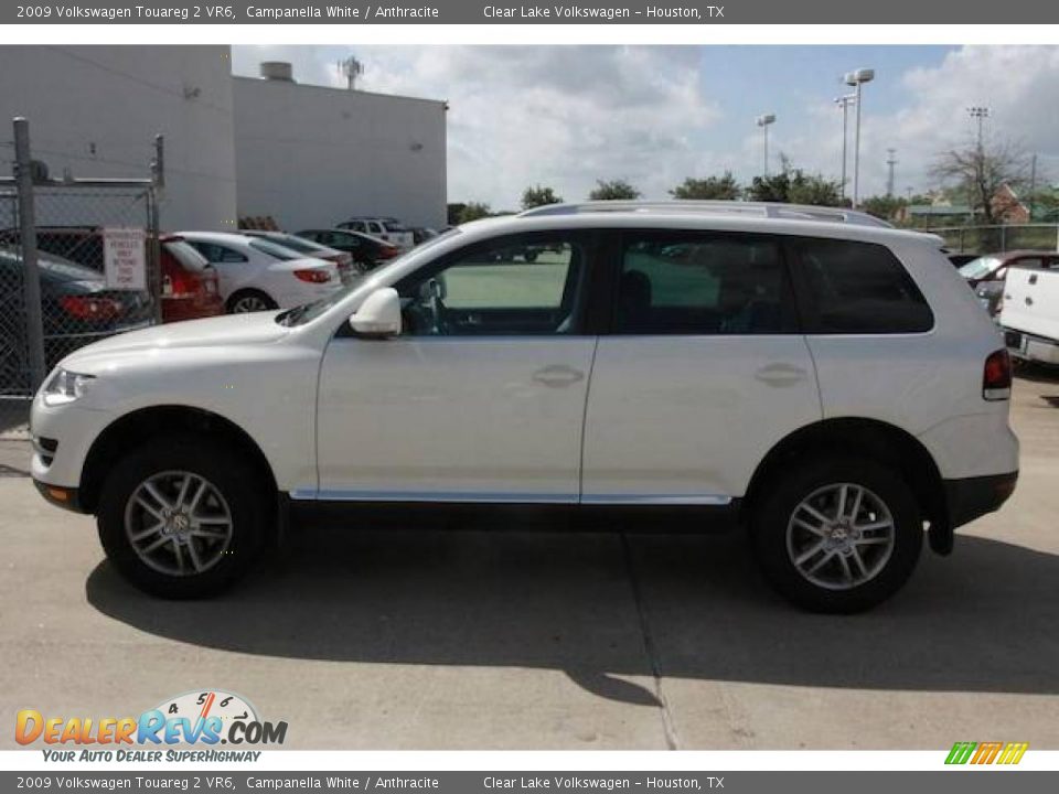 2009 Volkswagen Touareg 2 VR6 Campanella White / Anthracite Photo #1