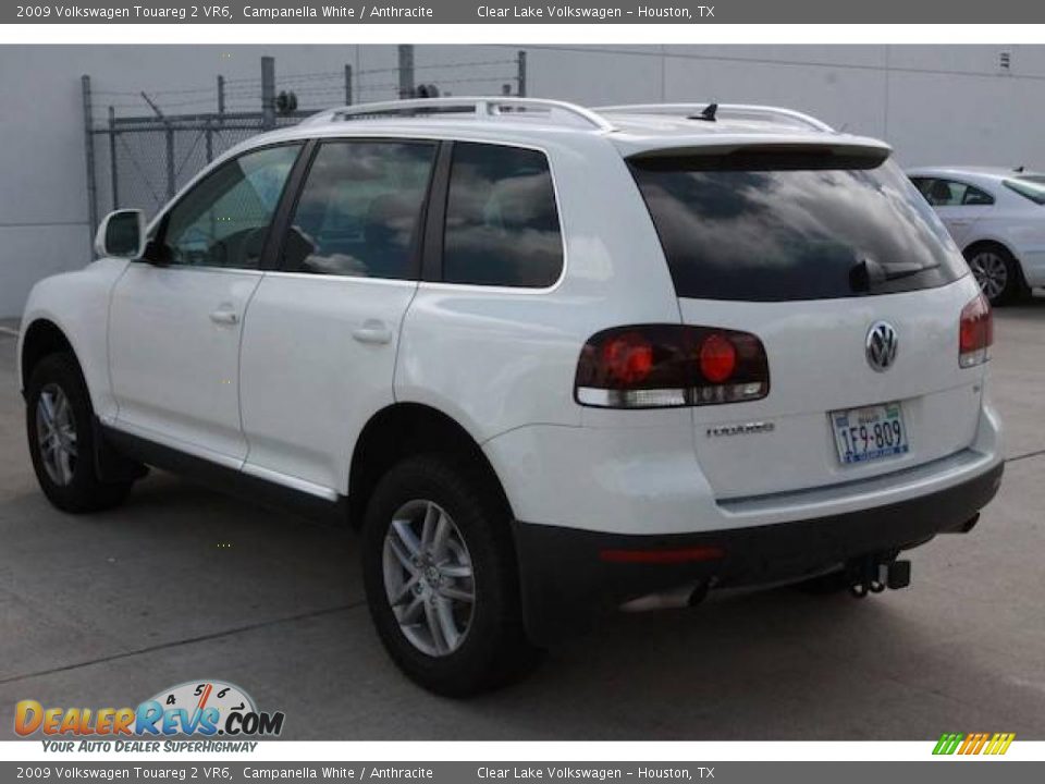 2009 Volkswagen Touareg 2 VR6 Campanella White / Anthracite Photo #3