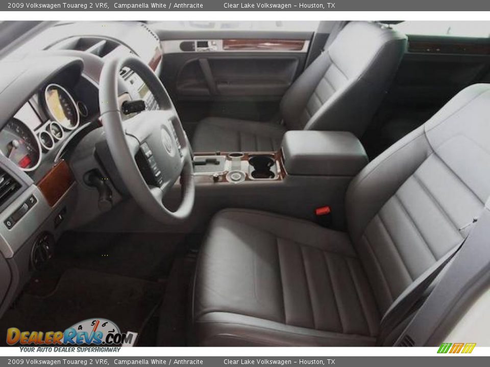 2009 Volkswagen Touareg 2 VR6 Campanella White / Anthracite Photo #5
