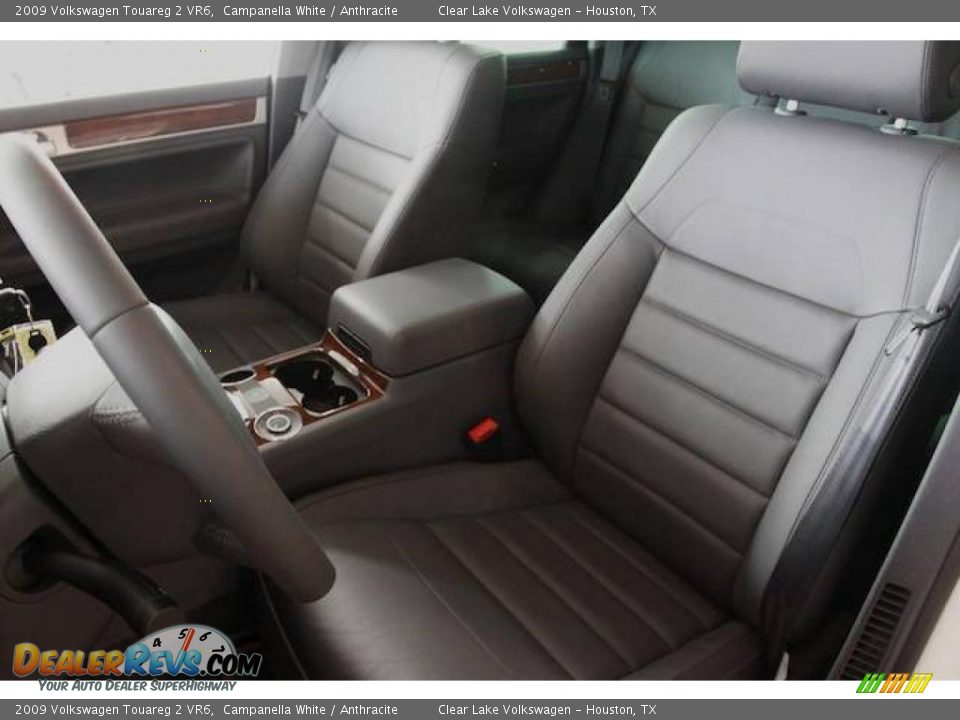 2009 Volkswagen Touareg 2 VR6 Campanella White / Anthracite Photo #7