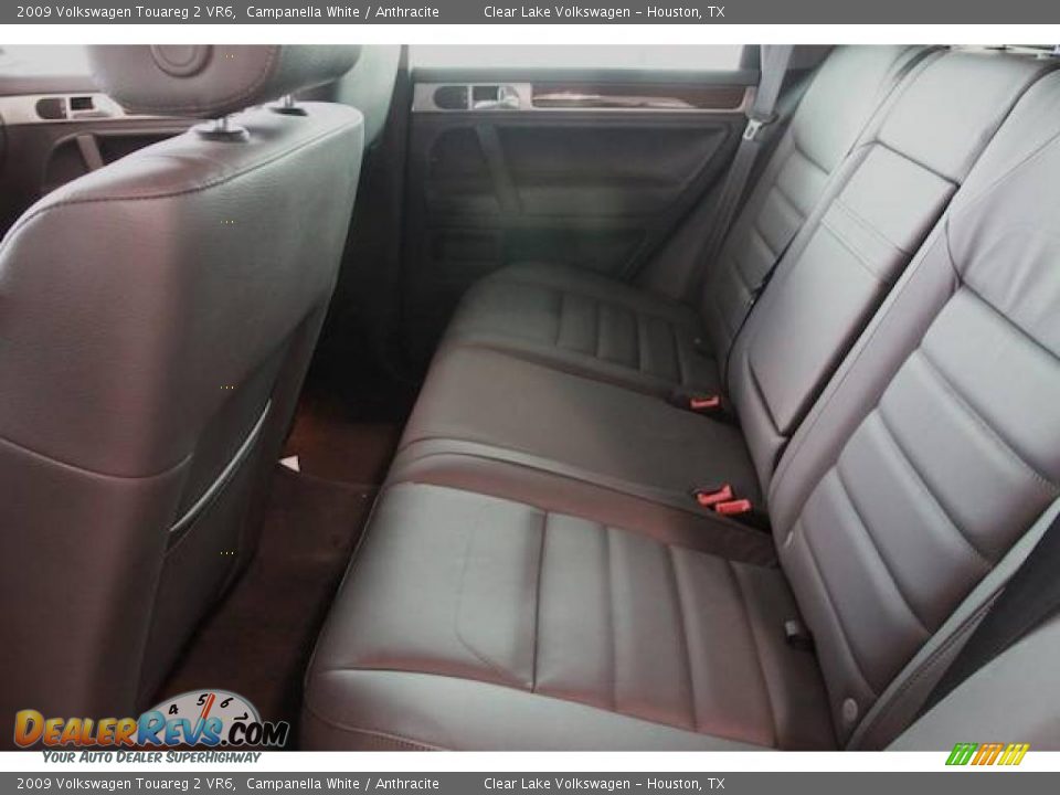 2009 Volkswagen Touareg 2 VR6 Campanella White / Anthracite Photo #8