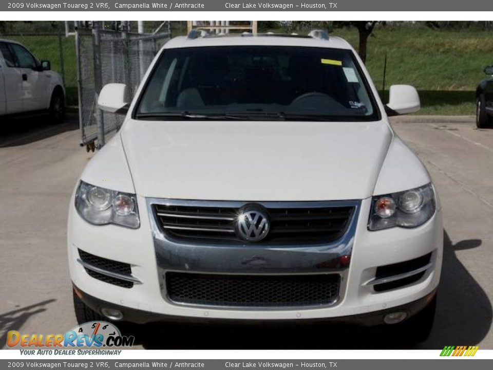 2009 Volkswagen Touareg 2 VR6 Campanella White / Anthracite Photo #11