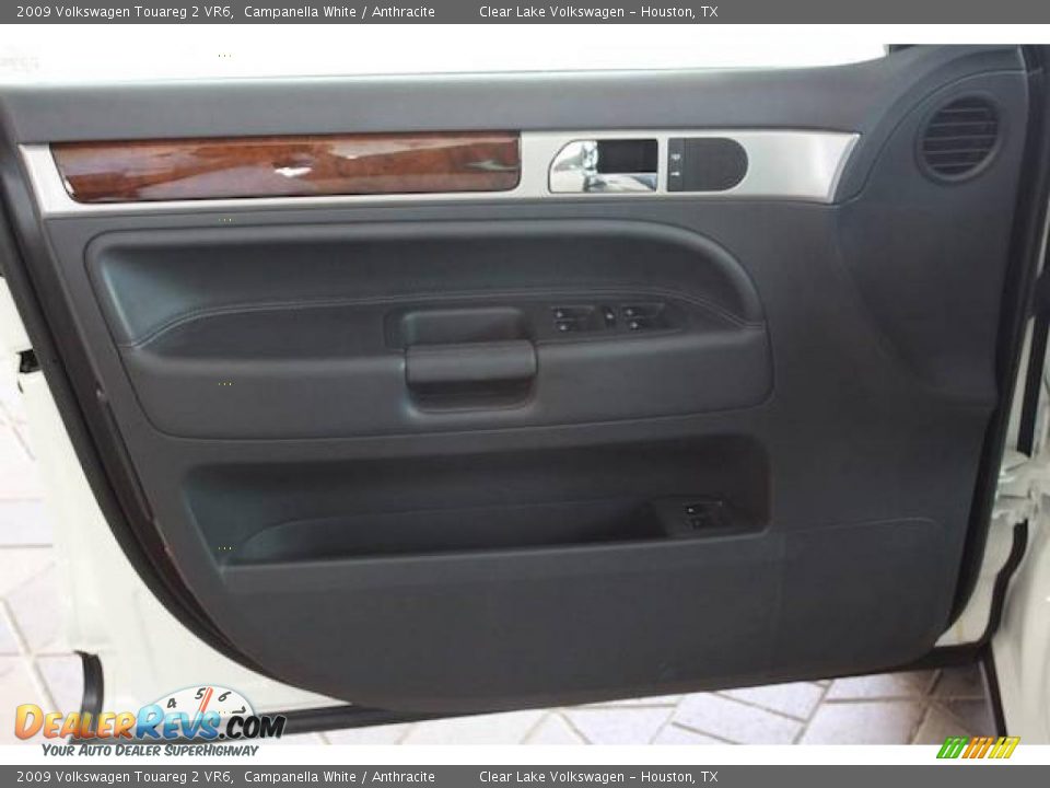2009 Volkswagen Touareg 2 VR6 Campanella White / Anthracite Photo #12