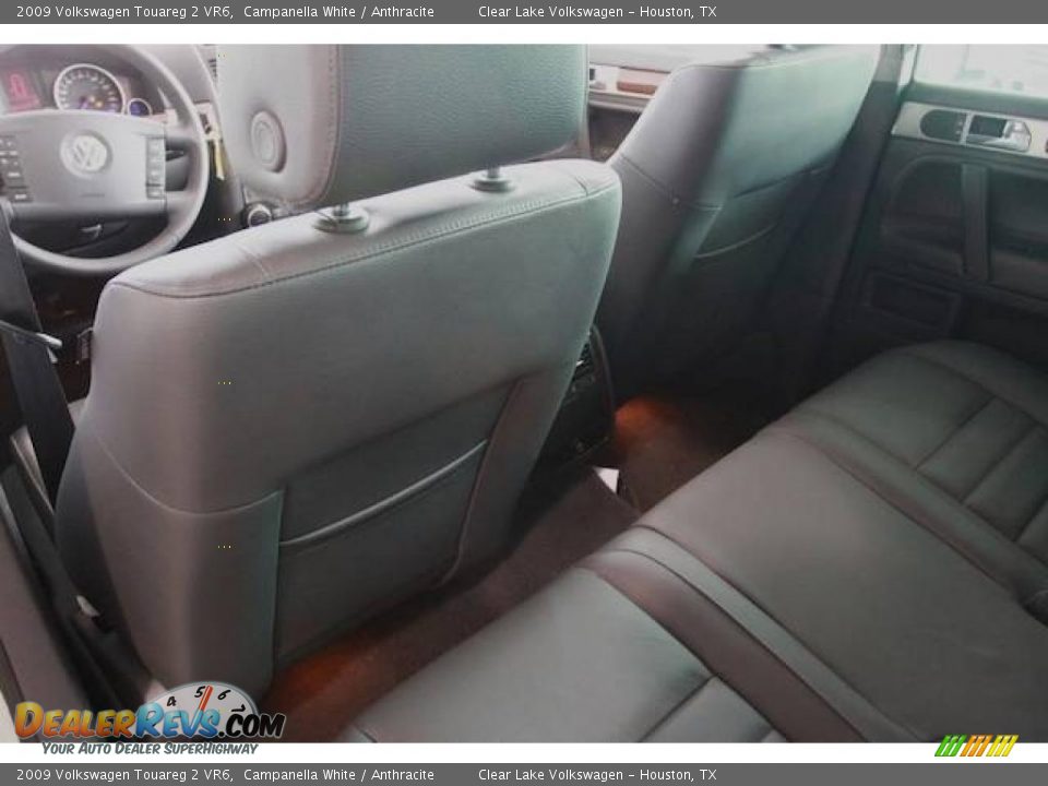 2009 Volkswagen Touareg 2 VR6 Campanella White / Anthracite Photo #13