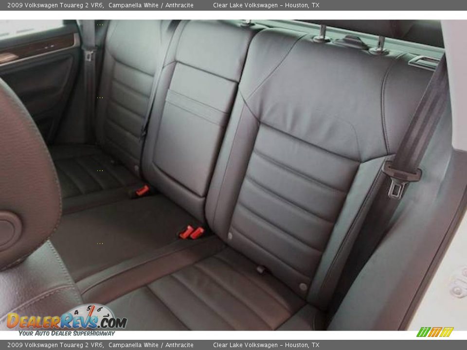 2009 Volkswagen Touareg 2 VR6 Campanella White / Anthracite Photo #16