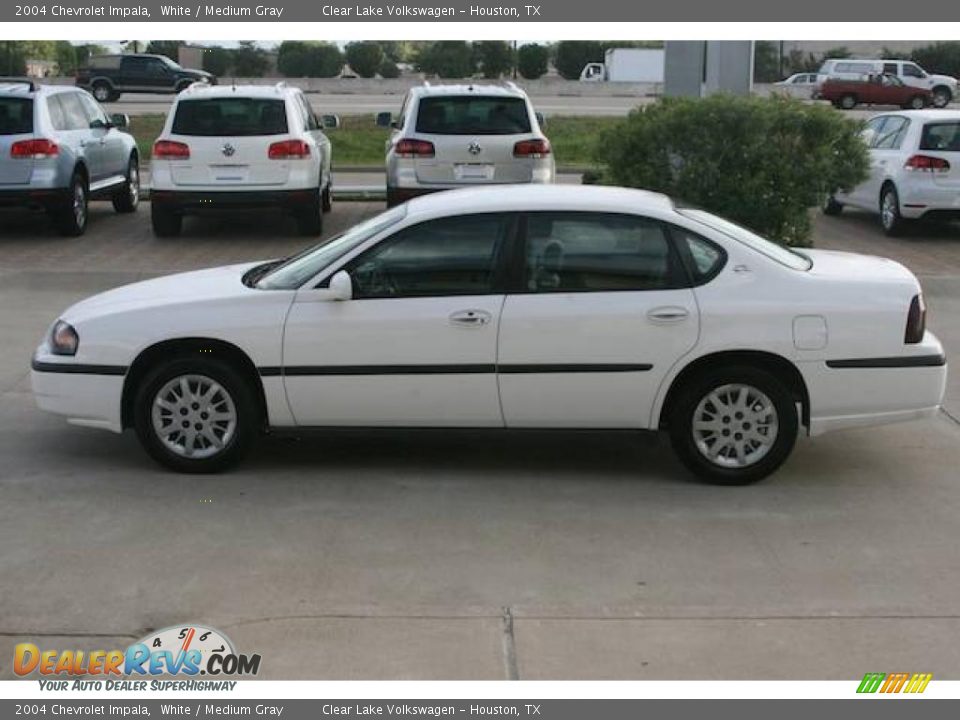 2004 Chevrolet Impala White / Medium Gray Photo #27