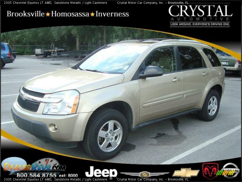 2005 Chevrolet Equinox LT AWD Sandstone Metallic / Light Cashmere Photo #1