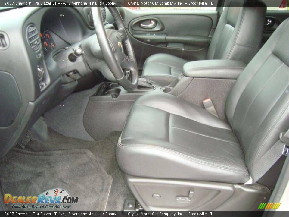 2007 Chevrolet TrailBlazer LT 4x4 Silverstone Metallic / Ebony Photo #4
