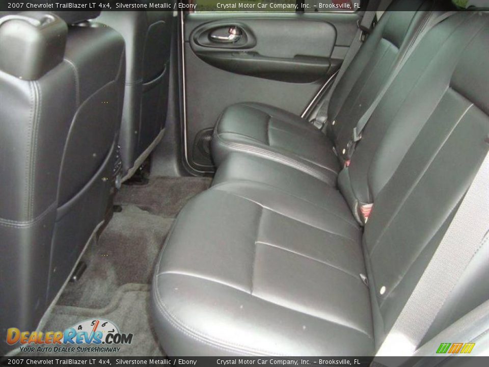 2007 Chevrolet TrailBlazer LT 4x4 Silverstone Metallic / Ebony Photo #5