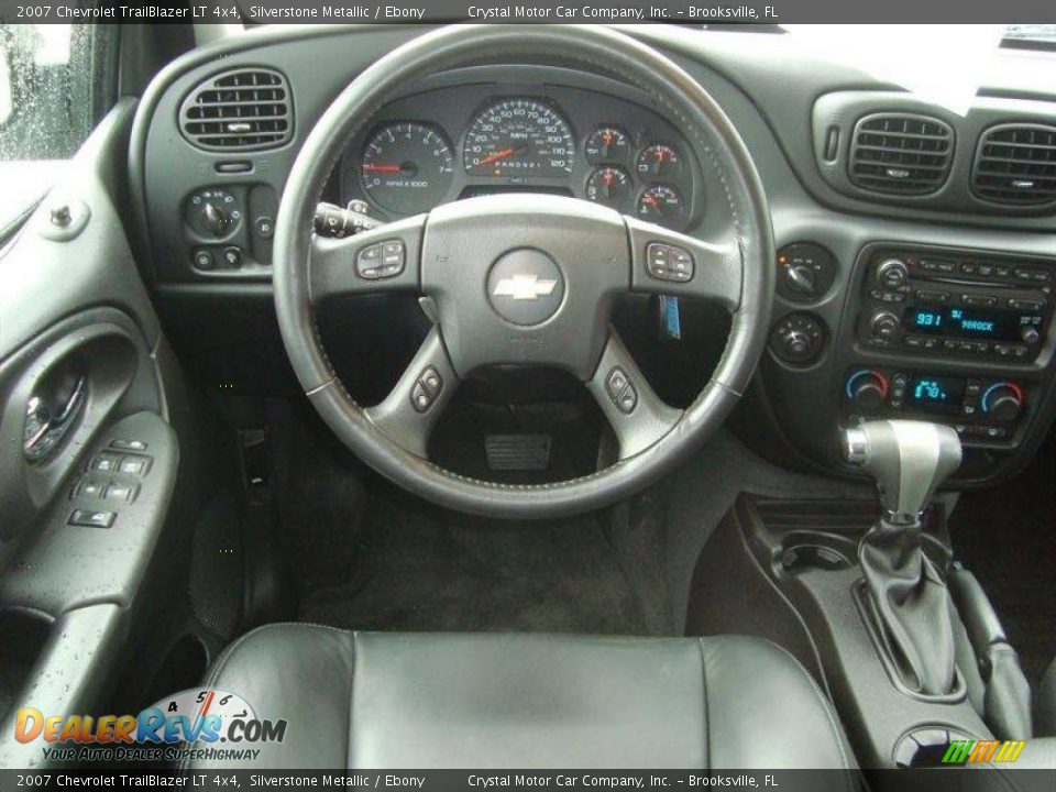 2007 Chevrolet TrailBlazer LT 4x4 Silverstone Metallic / Ebony Photo #6