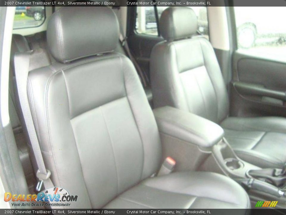 2007 Chevrolet TrailBlazer LT 4x4 Silverstone Metallic / Ebony Photo #12