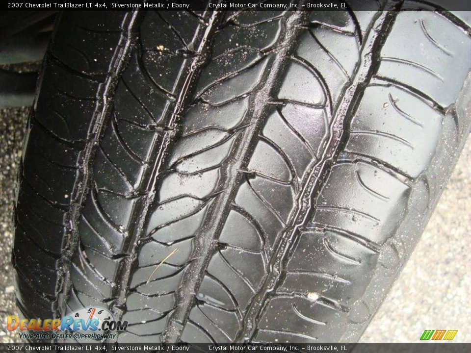 2007 Chevrolet TrailBlazer LT 4x4 Silverstone Metallic / Ebony Photo #15