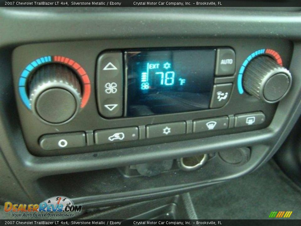2007 Chevrolet TrailBlazer LT 4x4 Silverstone Metallic / Ebony Photo #20