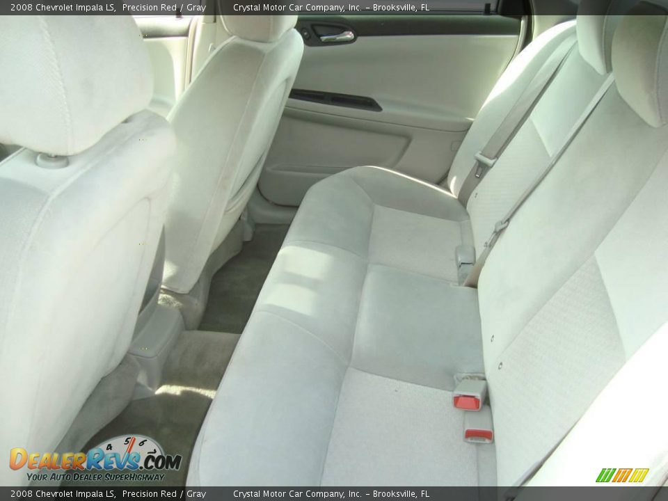 2008 Chevrolet Impala LS Precision Red / Gray Photo #5