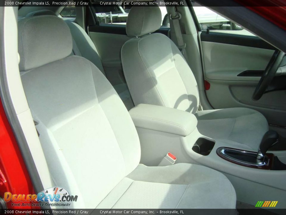 2008 Chevrolet Impala LS Precision Red / Gray Photo #11