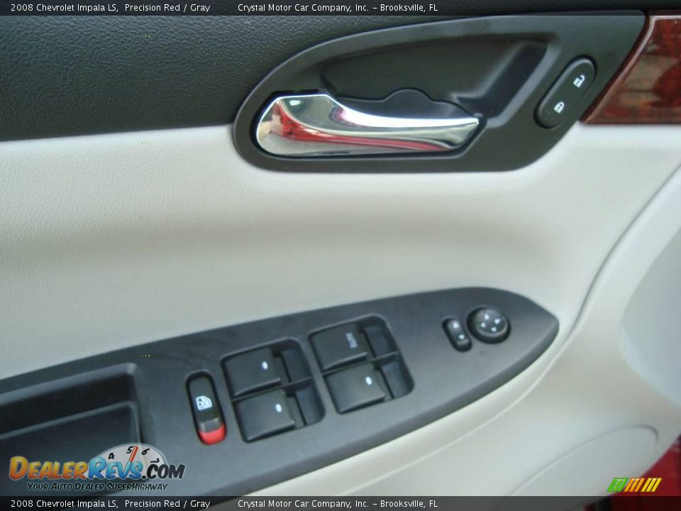 2008 Chevrolet Impala LS Precision Red / Gray Photo #16