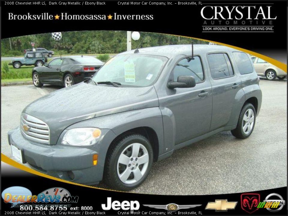 2008 Chevrolet HHR LS Dark Gray Metallic / Ebony Black Photo #1