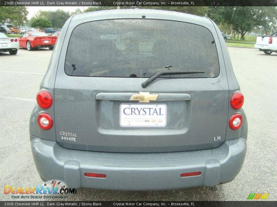 2008 Chevrolet HHR LS Dark Gray Metallic / Ebony Black Photo #8