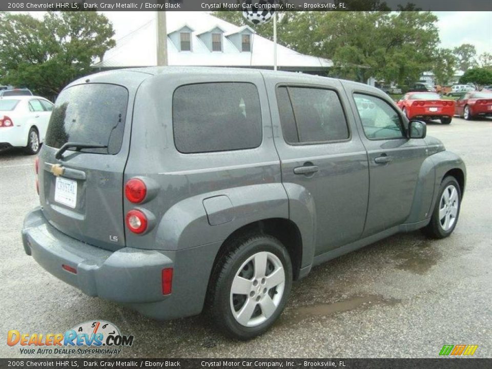 2008 Chevrolet HHR LS Dark Gray Metallic / Ebony Black Photo #9