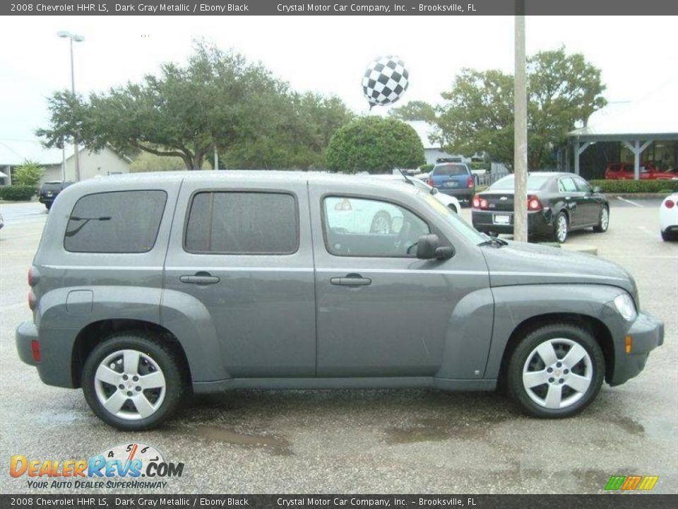 2008 Chevrolet HHR LS Dark Gray Metallic / Ebony Black Photo #10