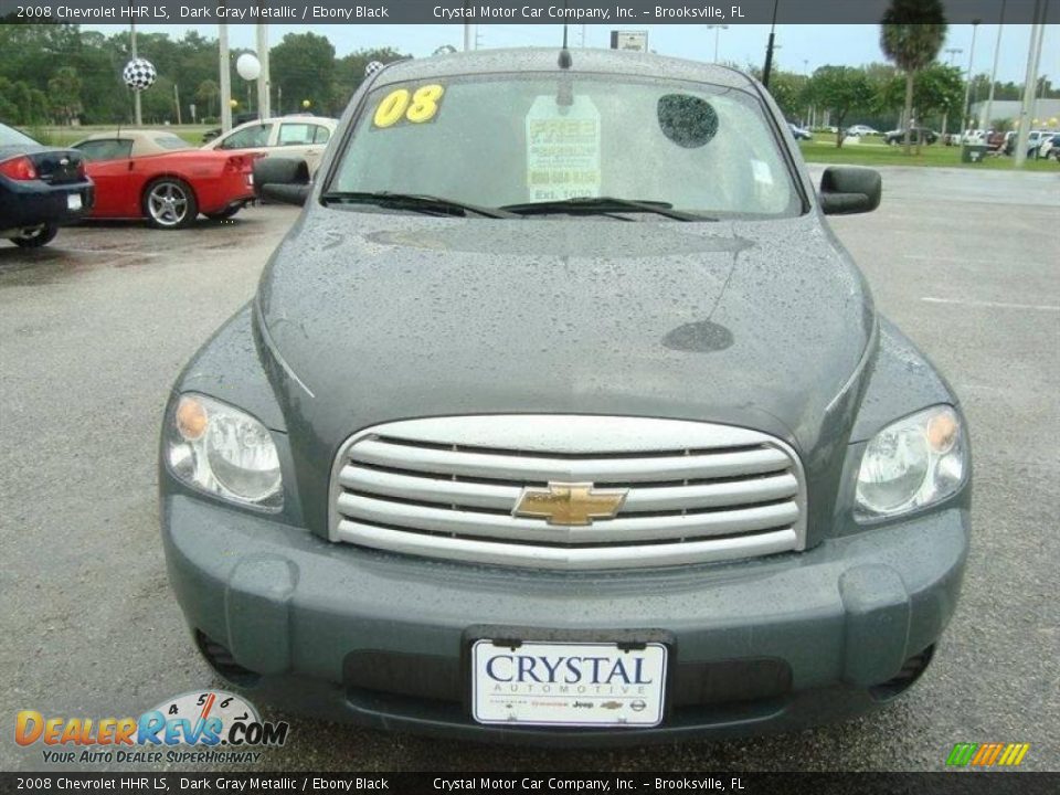 2008 Chevrolet HHR LS Dark Gray Metallic / Ebony Black Photo #13