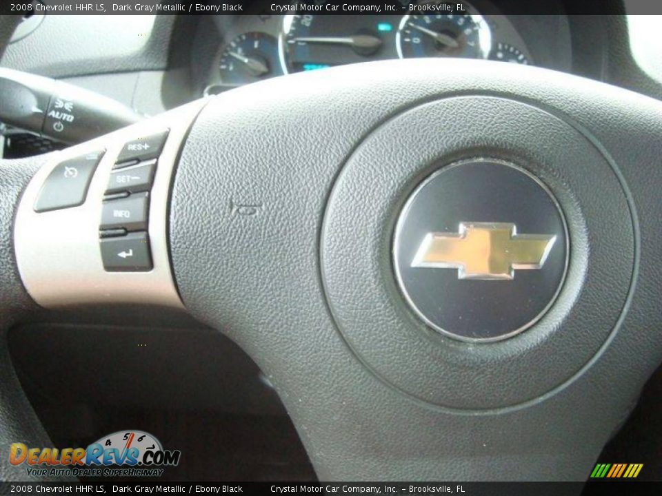 2008 Chevrolet HHR LS Dark Gray Metallic / Ebony Black Photo #21