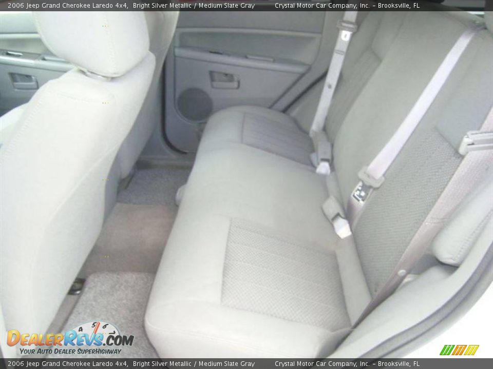 2006 Jeep Grand Cherokee Laredo 4x4 Bright Silver Metallic / Medium Slate Gray Photo #5