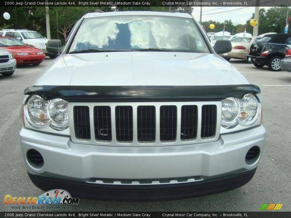 2006 Jeep Grand Cherokee Laredo 4x4 Bright Silver Metallic / Medium Slate Gray Photo #13