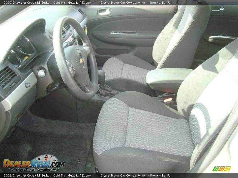 2009 Chevrolet Cobalt LT Sedan Gold Mist Metallic / Ebony Photo #4